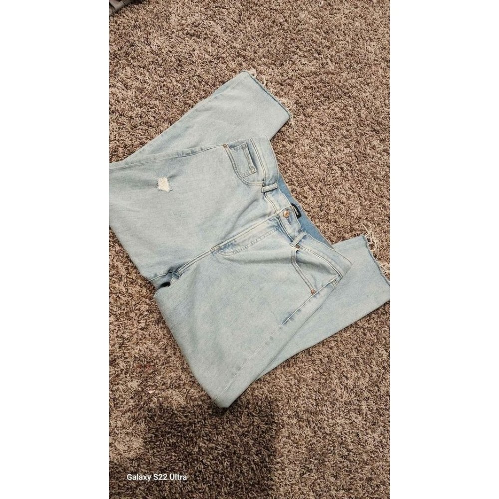 Express Mom Jeans Super High Rise size 10